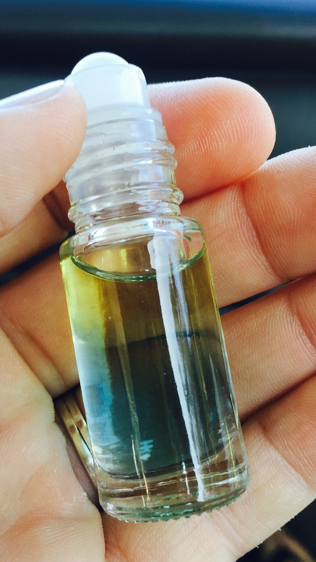 bouteille d’huiles essentielles)